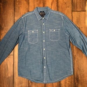 Blue Long sleeve button down by American Rag